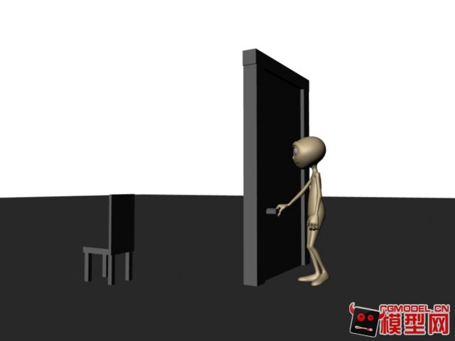 开门,关门,坐下连续动作