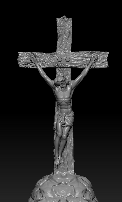 3d打印模型—耶稣