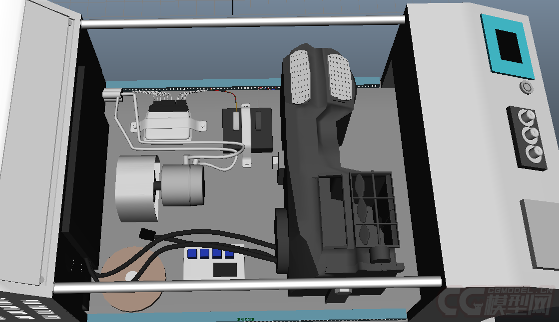汽车教学设备--汽车空调台架