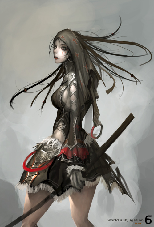 原画设定集韩国网游三国之天