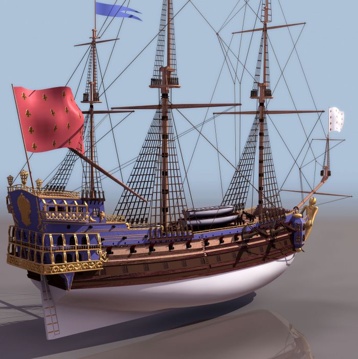 大型帆船模型 Cg模型网 Cgmodel 三维设计师交流互动平台 专注多品类3d模型下载 原创作品分享 软件学习