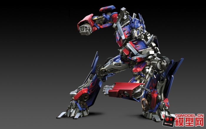optimus_prime_3dmodel transform model