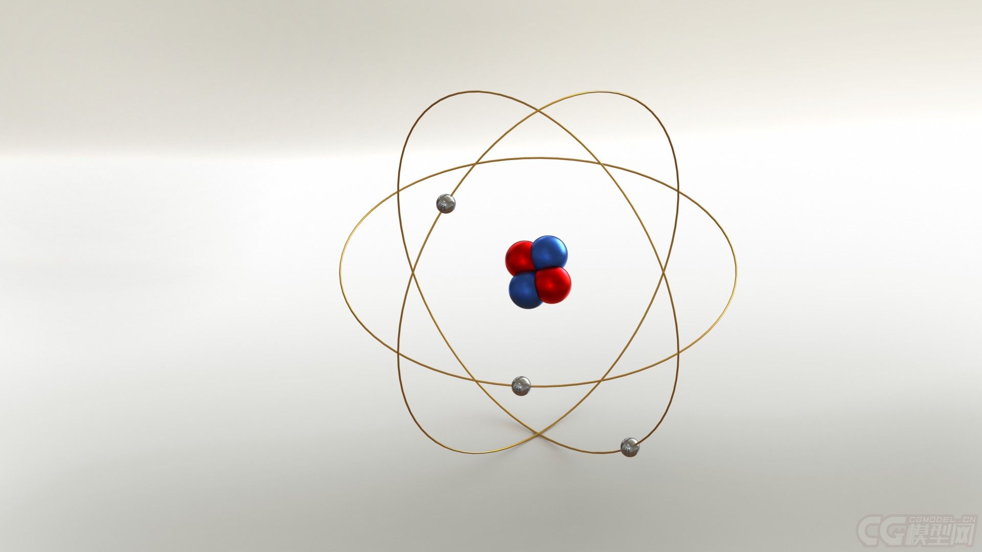 原子模型atom物理实验科学