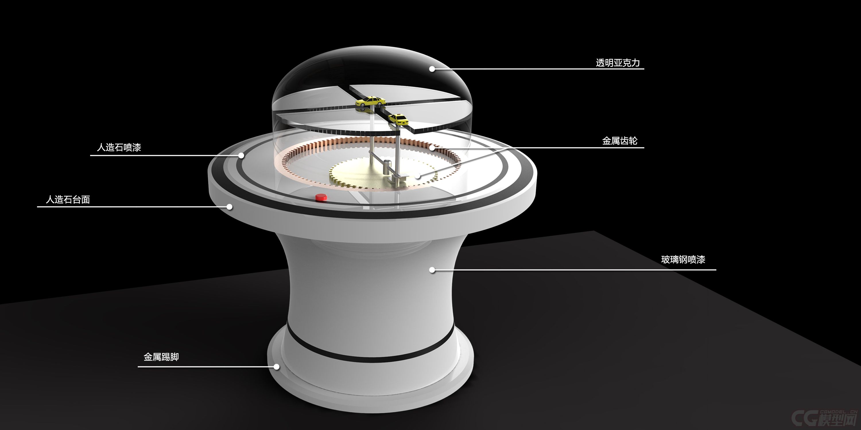 科技展品滚出直线