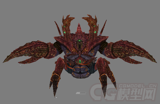 螃蟹怪有材质动画