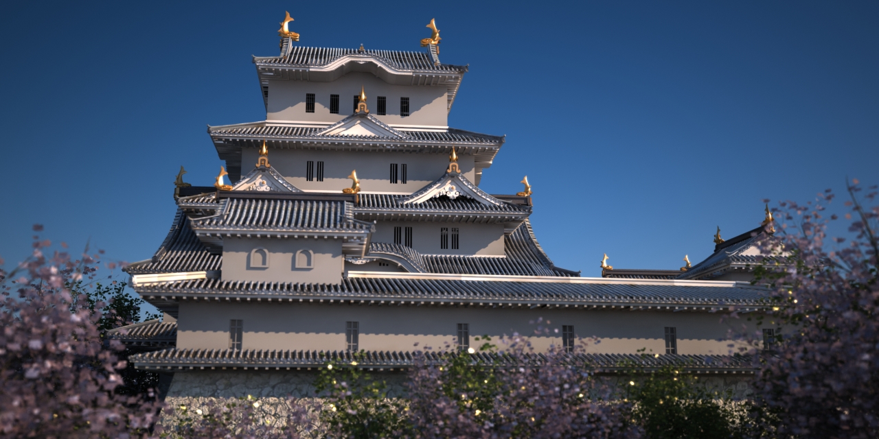 姬路城的天守阁