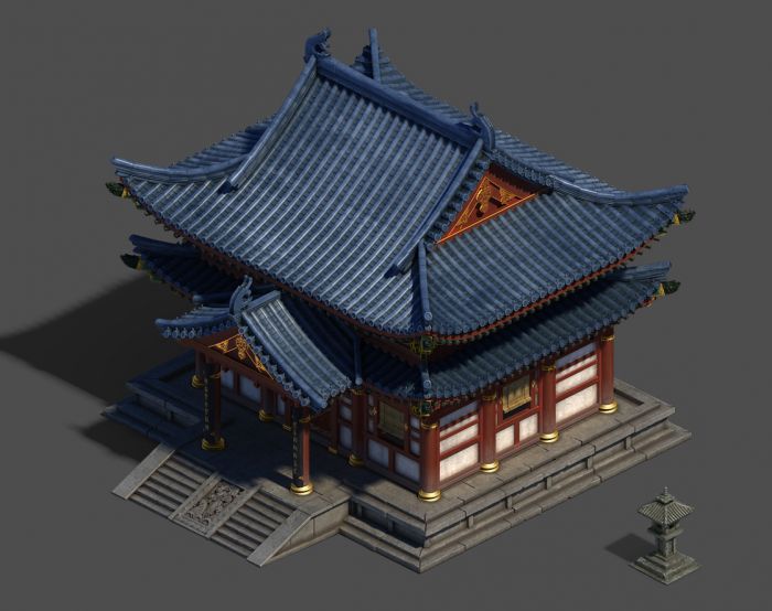 古代建筑模型 精品类模型-古代场景模型库-模型下载-cg模型网
