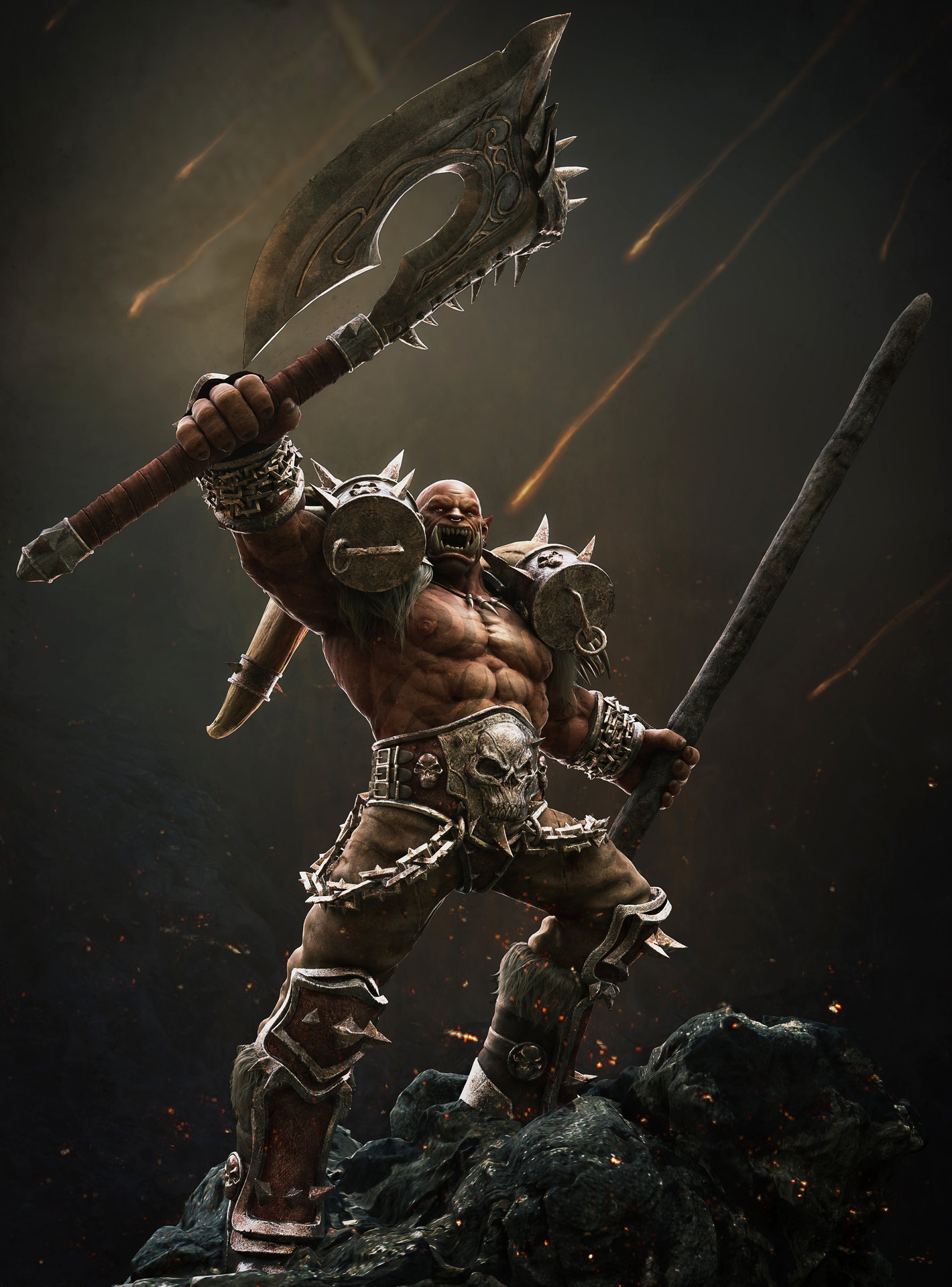 怪物the monster_邢诚作品_角色/人物/生物_cg模型网