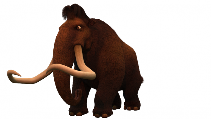 长毛象模型