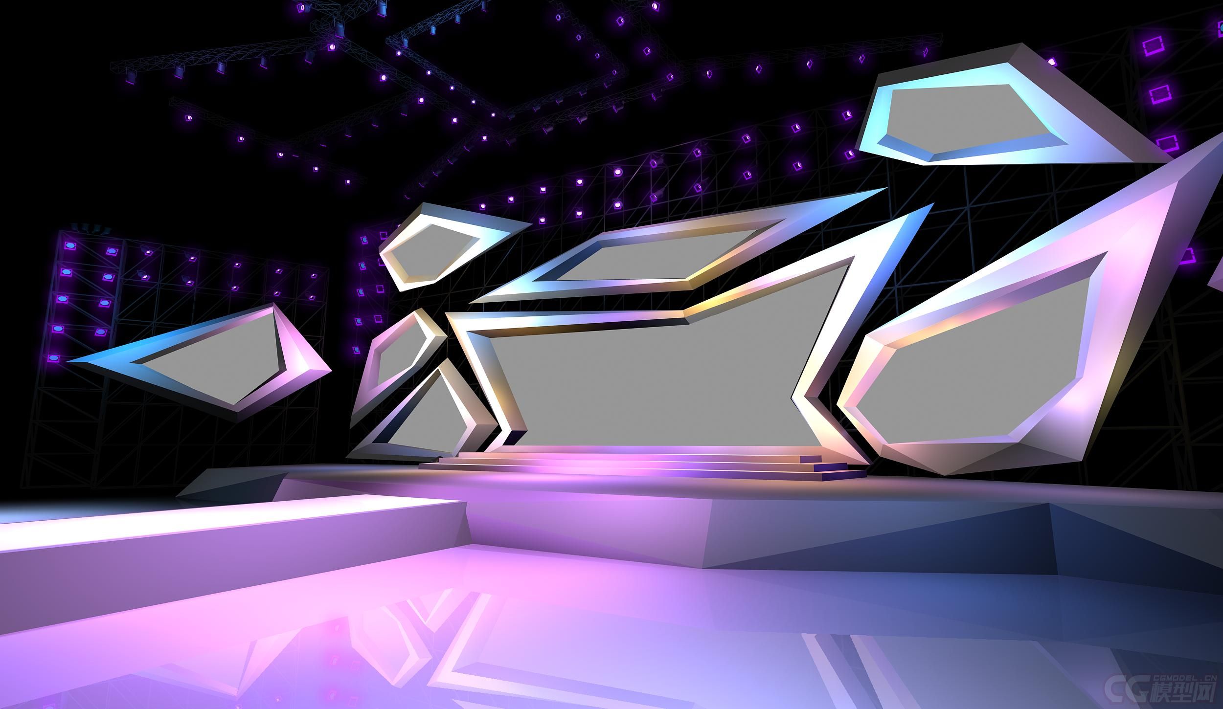 科幻舞台美术设计,舞美,美陈,dp,含材质贴图