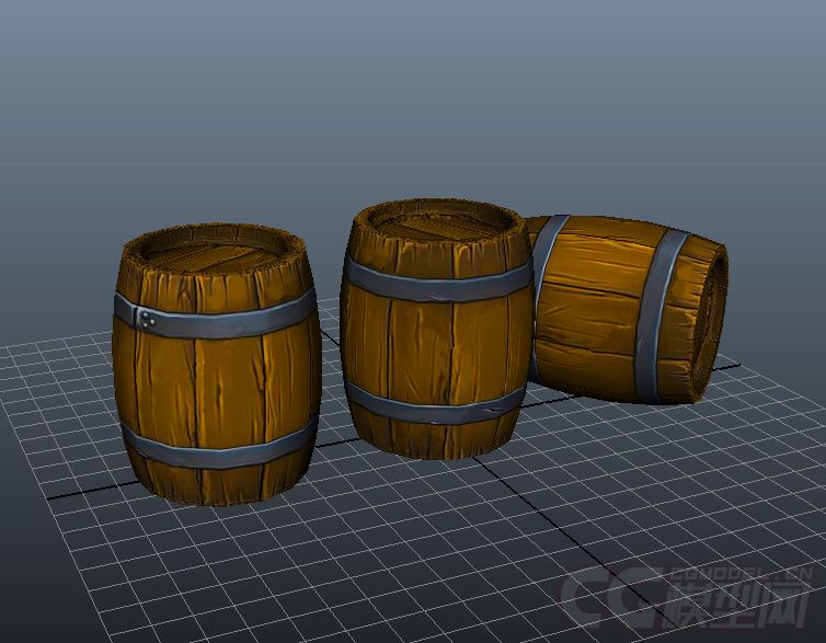 游戏 木桶 道具