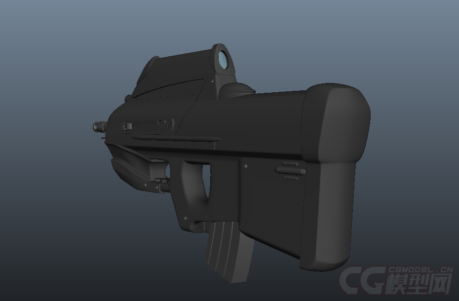 fn2000 突击步枪模型-枪械模型模型库-Maya(.ma/.mb)模型下载-cg模型网