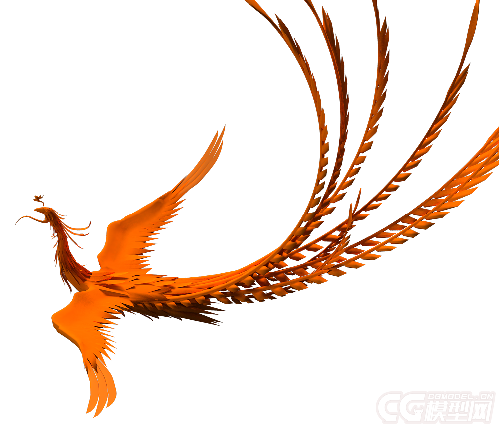 写实的2条龙与凤凰,飞龙,雕塑龙,雕塑凤凰,飞鸟