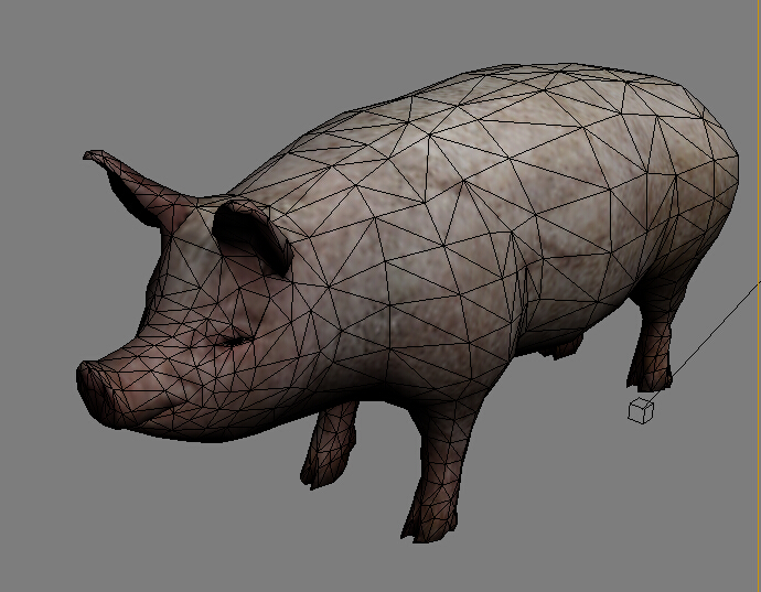 3d写实猪,猪,肥猪,野猪,超真实大白猪_x199018作品_动物哺乳_cg模型网