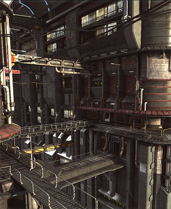 国风科幻系列——未来街道 中国风未来城市 未来城市 科幻城市 未来