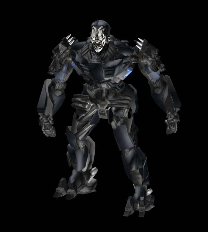 《变4》的style!变形金刚禁闭-有绑定有动画!