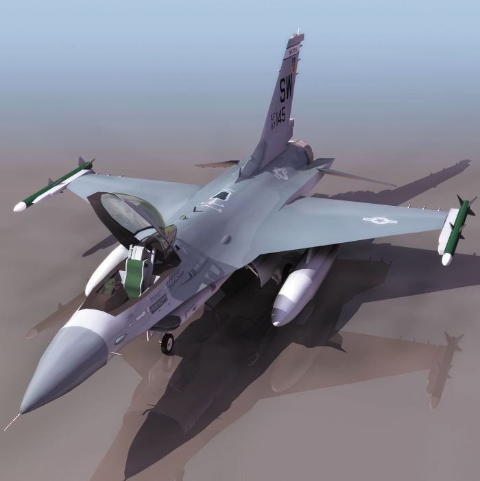 f16戰鬥機模型