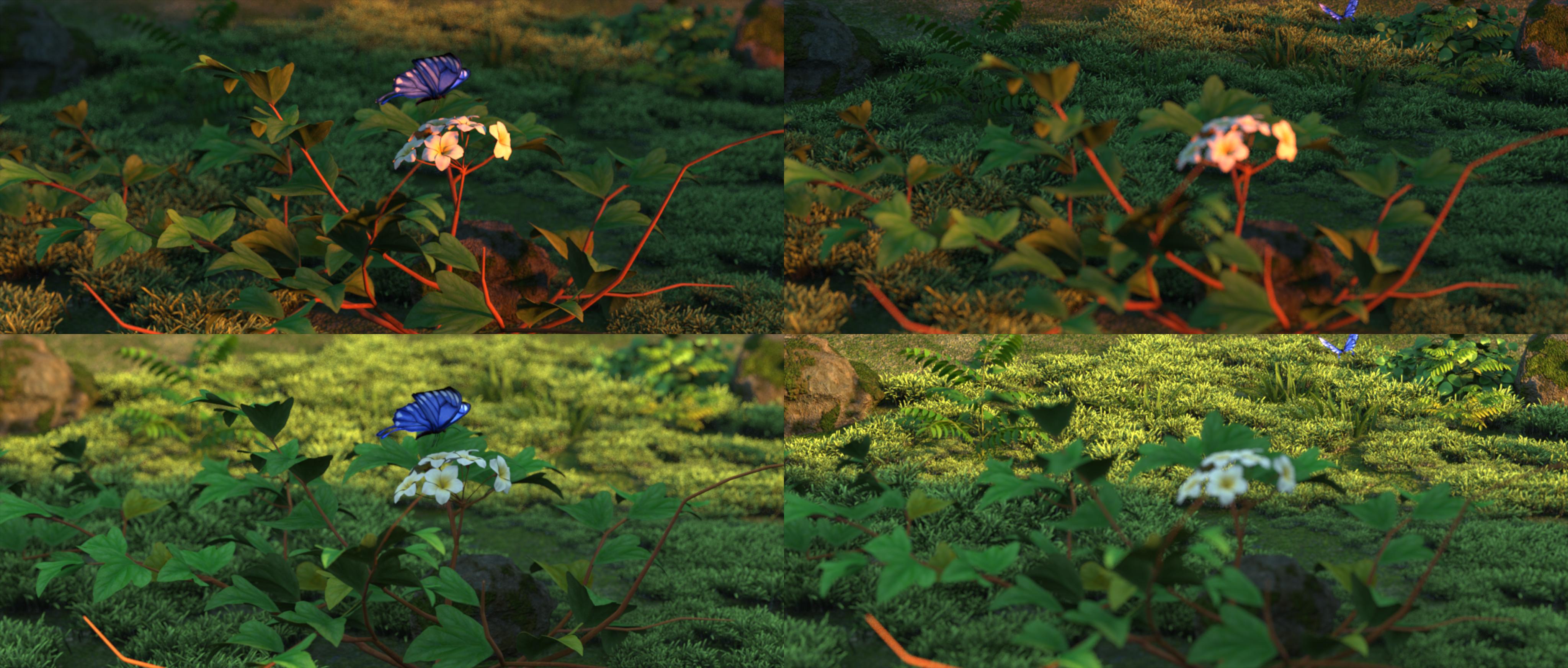 maya小场景材质灯光练习