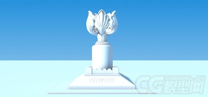 香港紫荆花3dmax模型