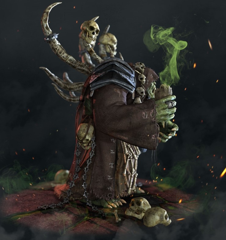 学生作品-魔兽世界-古尔丹_seedgameschool作品_角色/人物/生物_cg