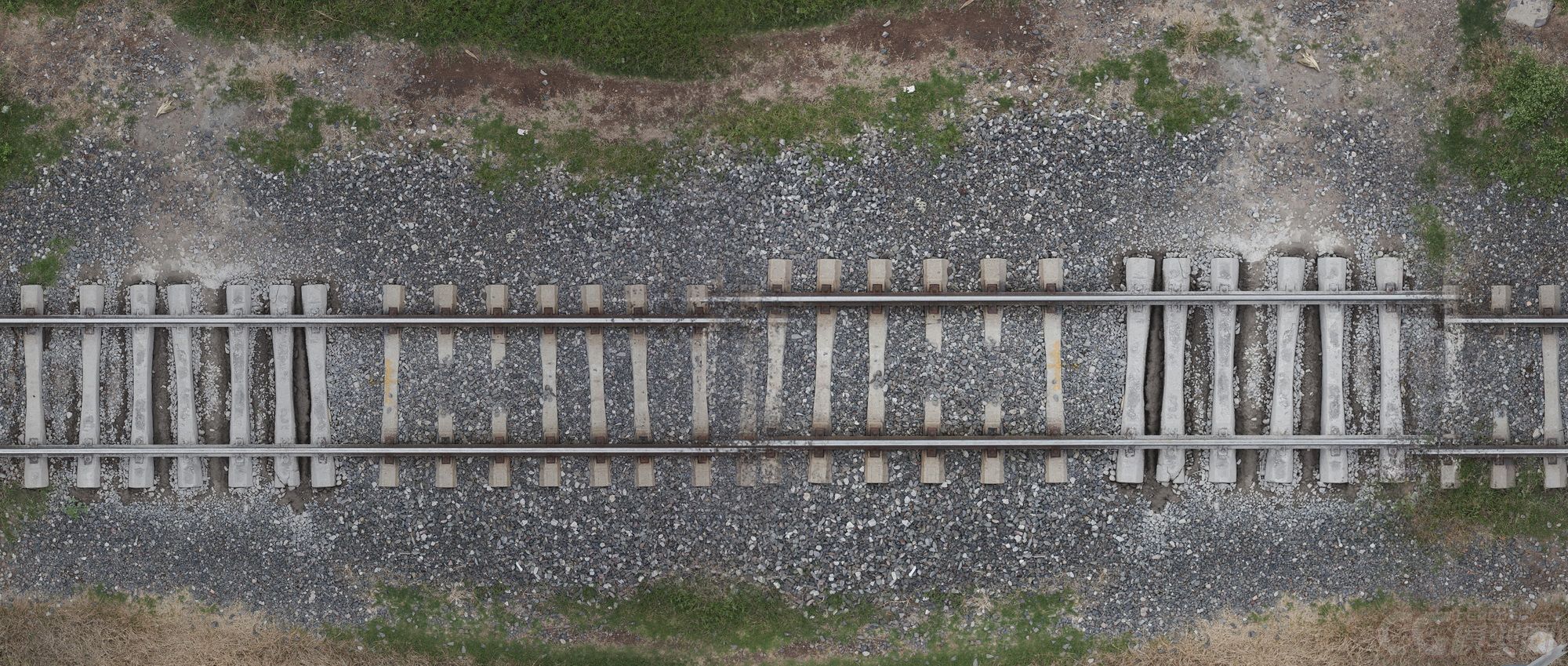 火车轨道模型有贴图