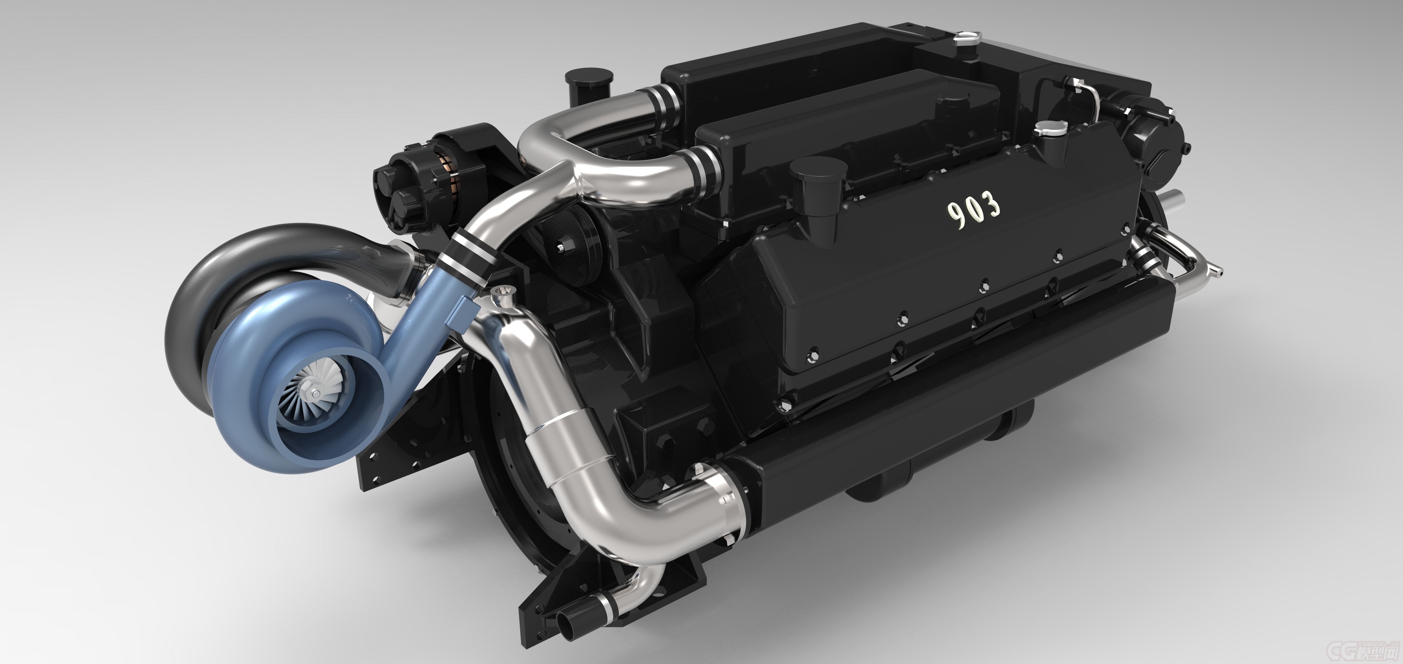 康明斯vt903电控发动机