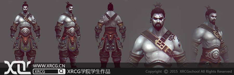 3D动作 CG模型 网络角色 【XRCG学院】模型 - 角色/人物/生物 - 作品模型 - CG模型网