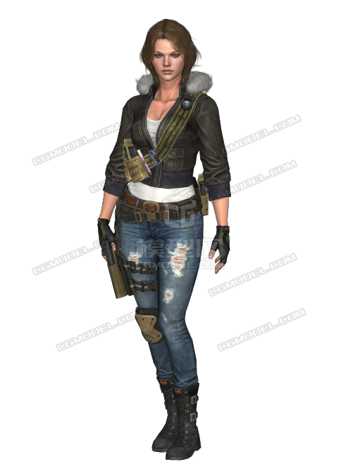 突击风暴2 sudden attack _zwzms作品_人物孩子-女_cg模型网
