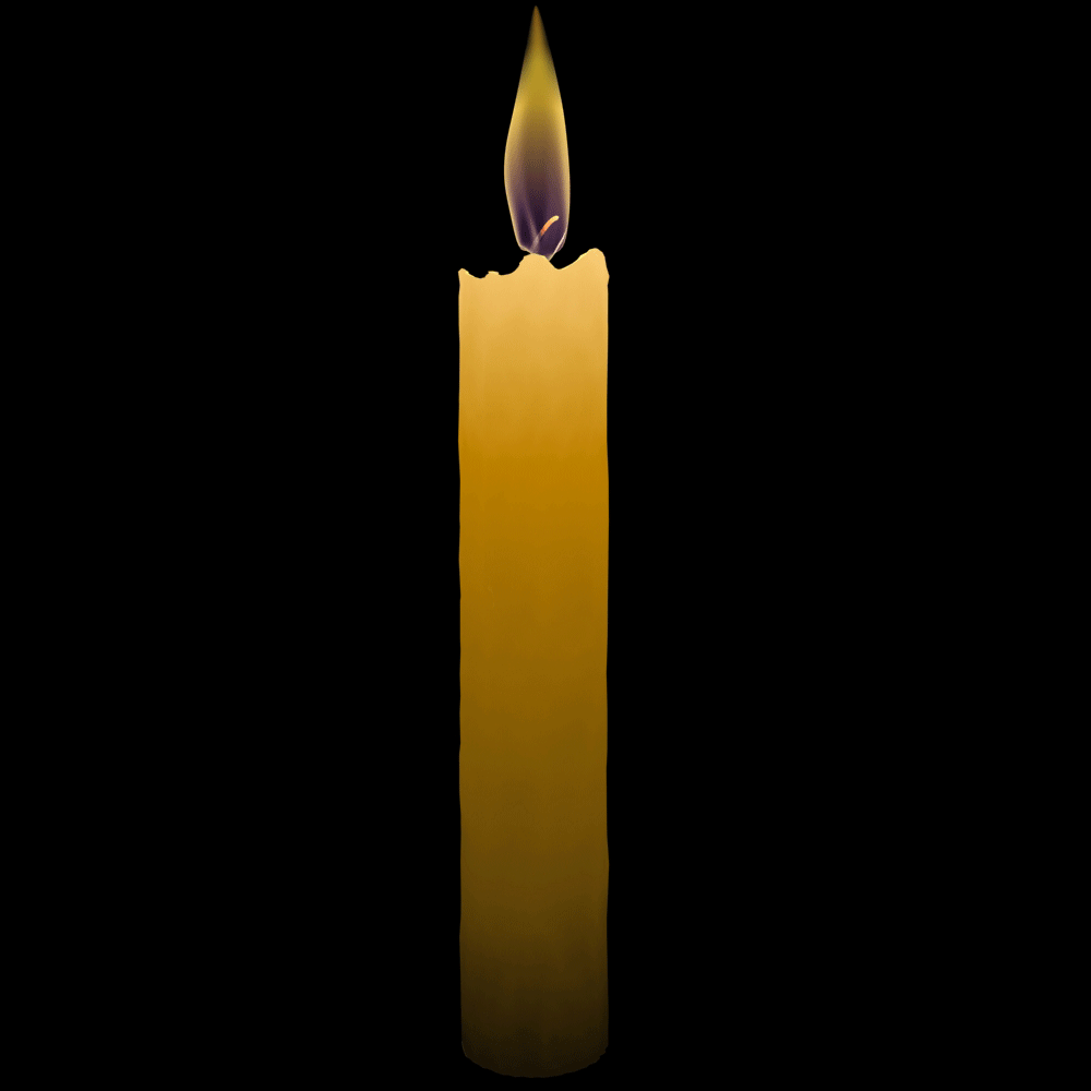蜡烛燃烧带动画  蜡烛火苗跳动   偏写实蜡烛