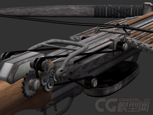 十字弓,弓弩弩箭,弓箭,猎弓弩,cros_北影之后作品_武器冷兵器_cg模型