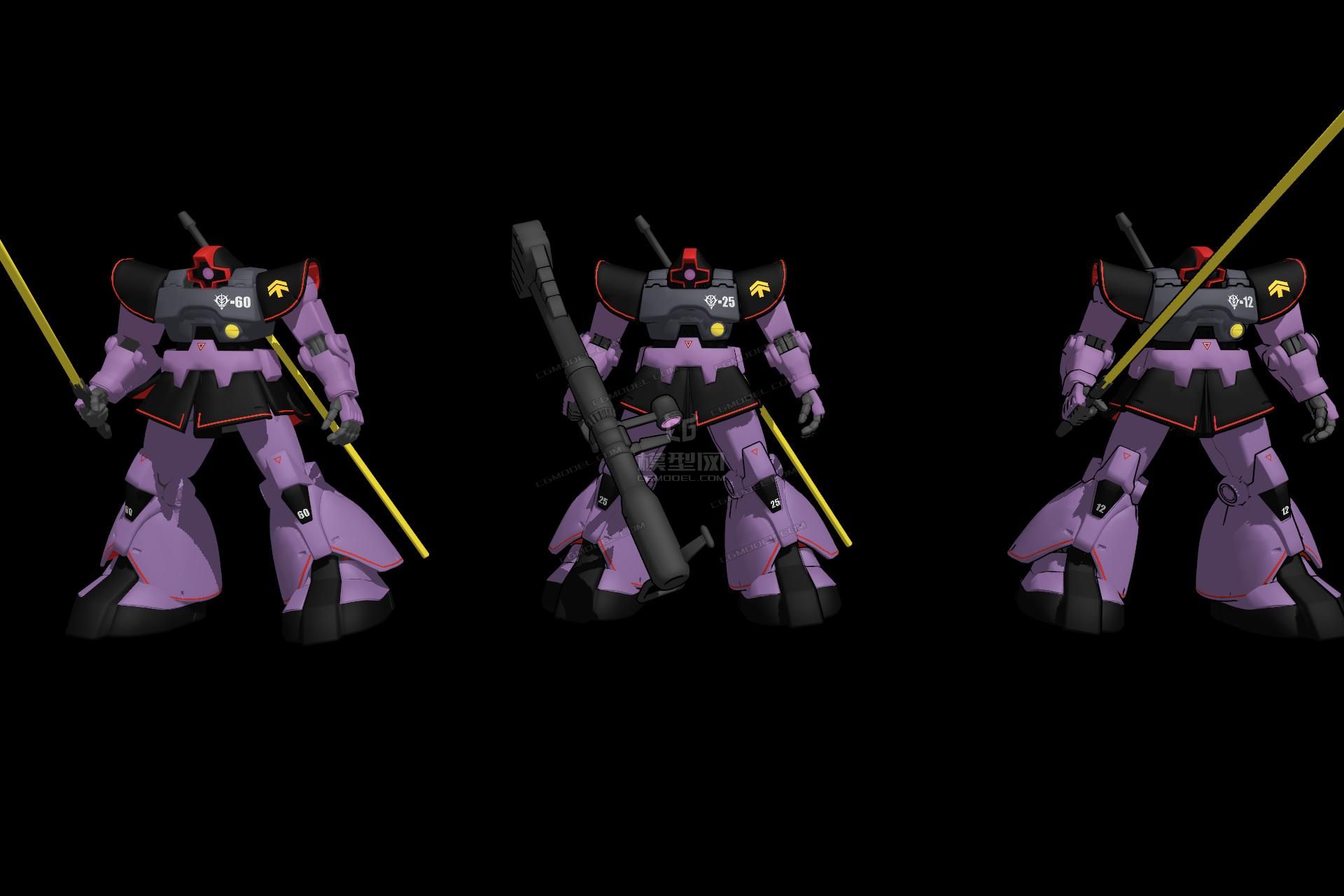 扎古 大魔(黑色三连星) ms-09