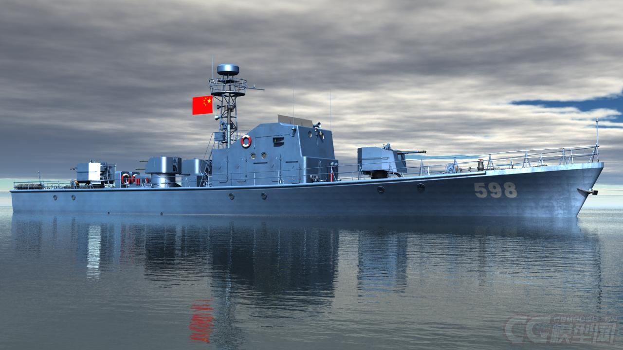 中国海军62甲型上海Ⅰ级高速护卫艇