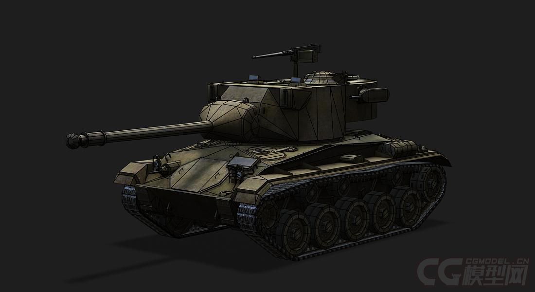 美国m24霞飞轻型坦克