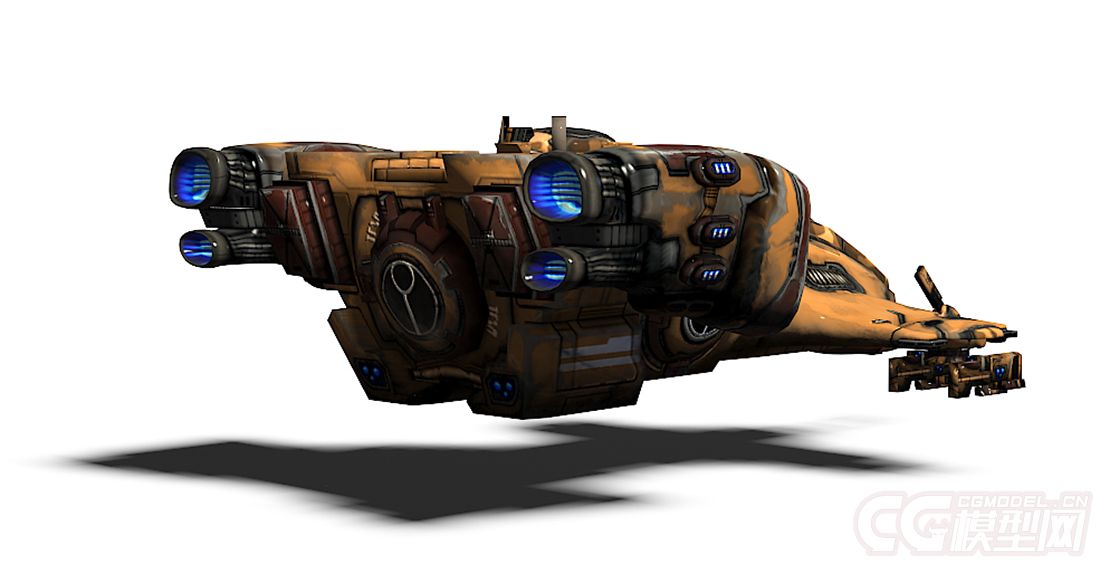 tau飞行器_huasha作品_人物机器人/机甲_cg模型网