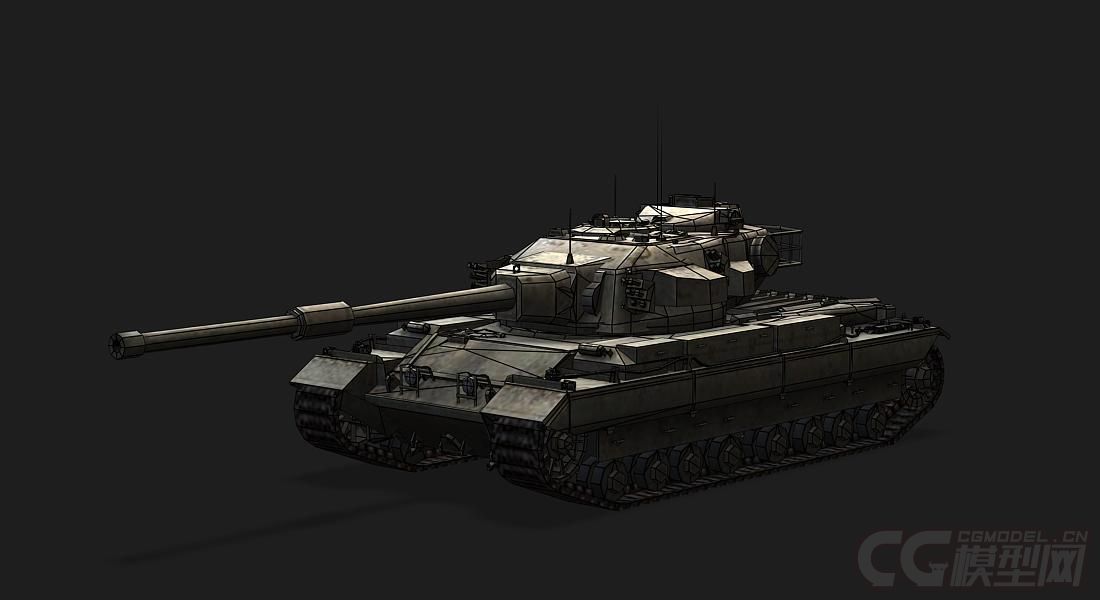 英国conqueror奇伏坦主战坦克