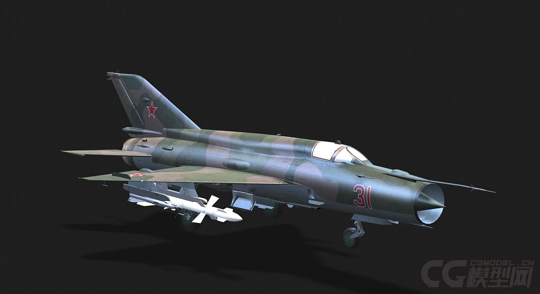 苏联米格21超音速歼击机