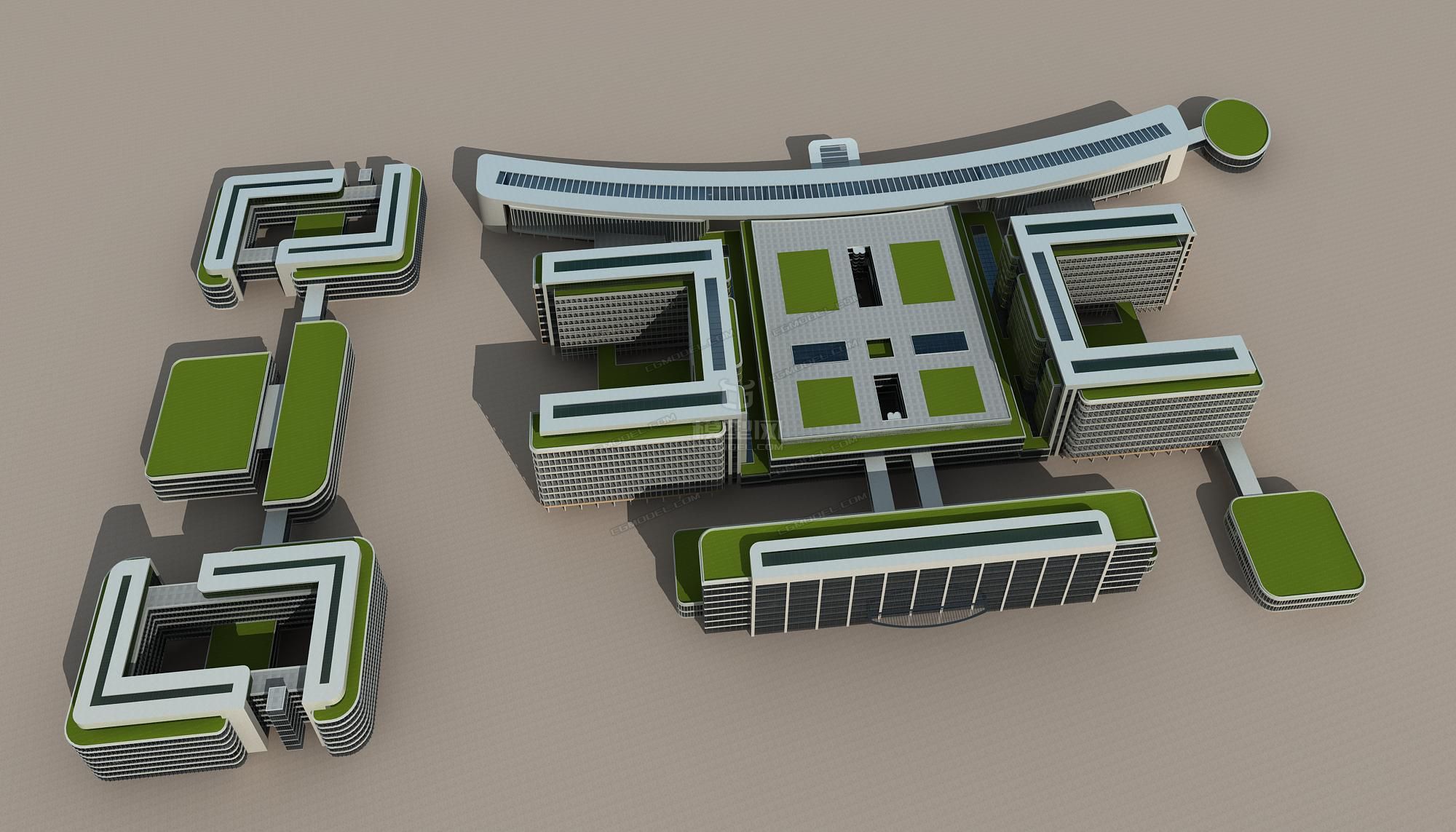 医院公建模型