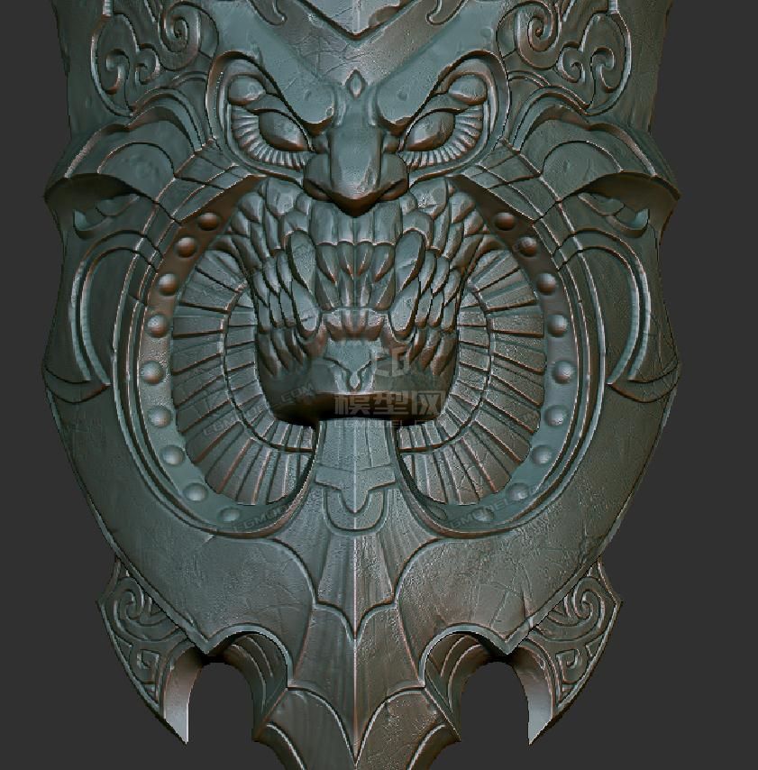 盾牌高精写实盾