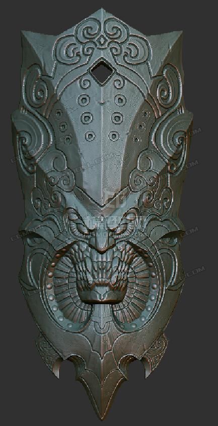 盾牌高精写实盾