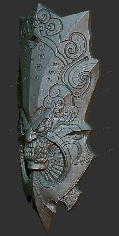 盾牌高精写实盾