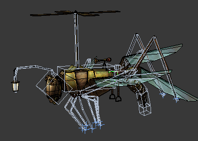 机械蚂蚱-蝗虫-飞行器-带绑定_索马里海贼作品_动物哺乳_cg模型网