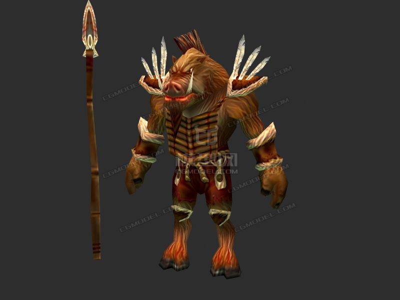 野猪怪野猪人豪猪猪妖怪野猪队长