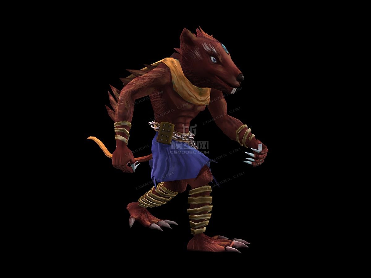 龋齿奚鼠老鼠老鼠怪物