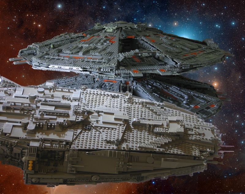 deep科幻:太空堡垒战舰赛昂基地之星宇宙飞船中心