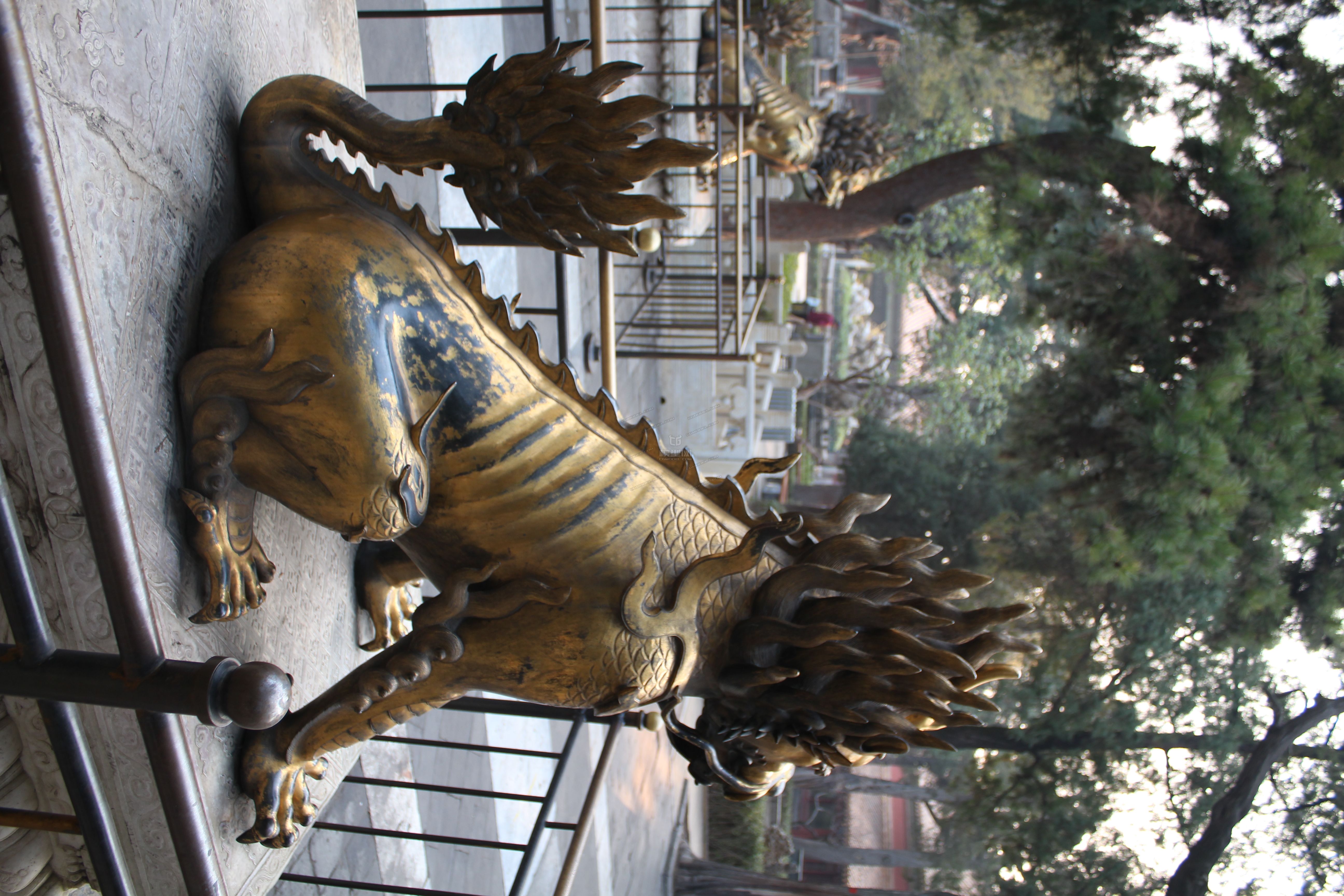 故宫獬豸扫描模型百分百还原