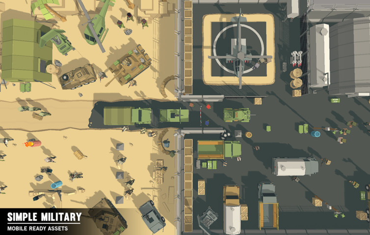 [unity3d assets]Simple模型-场景部件模型库-Unity模型下载-cg模型网