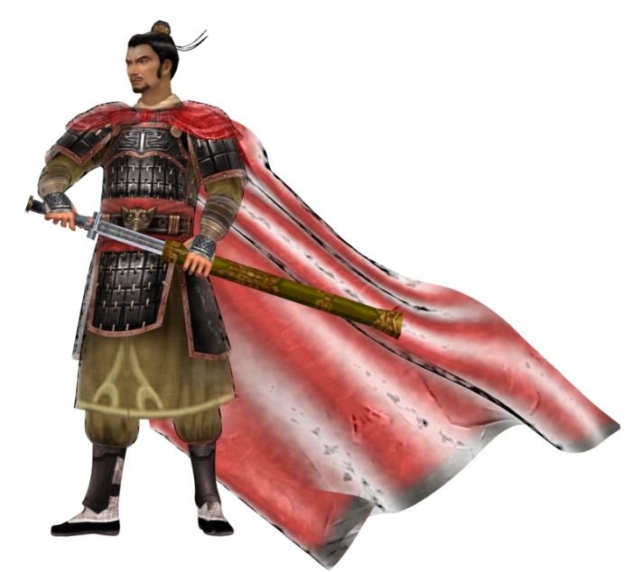 古代武士写实,带cs骨骼