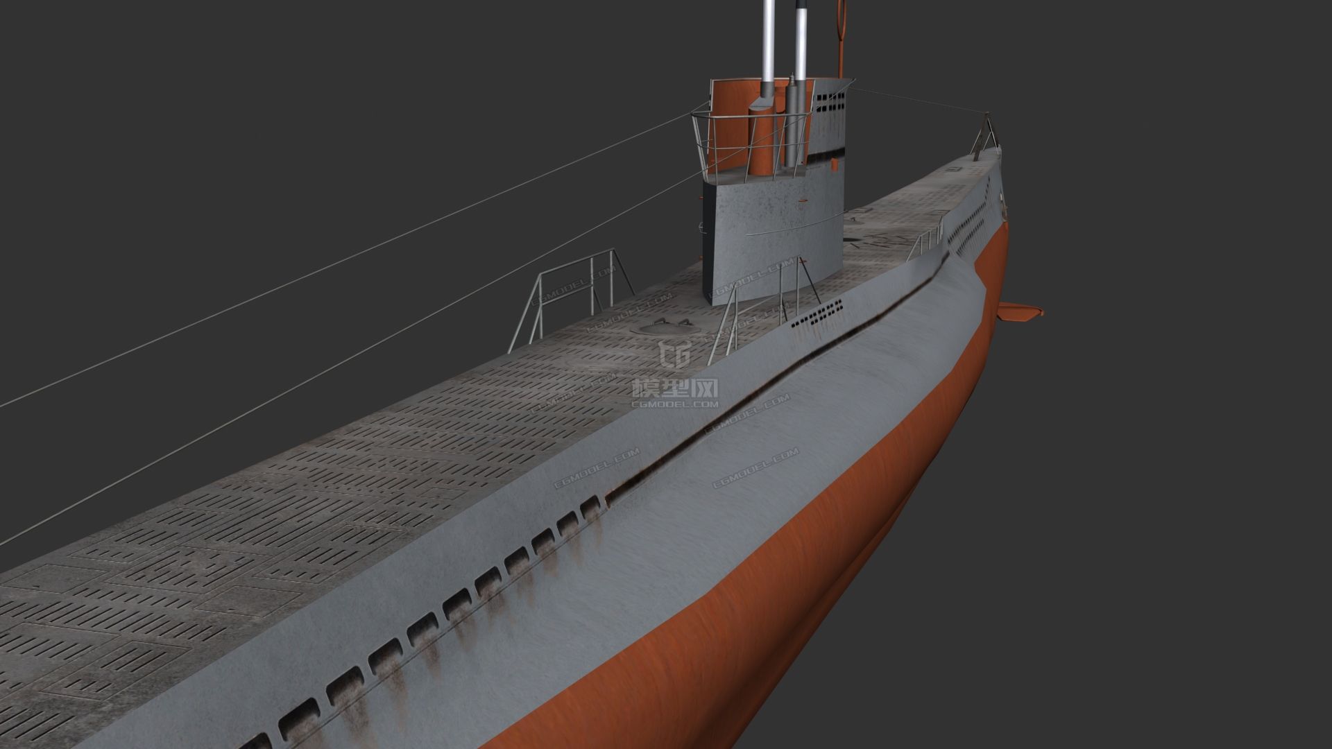 二战德国u艇,潜艇,潜水艇模型