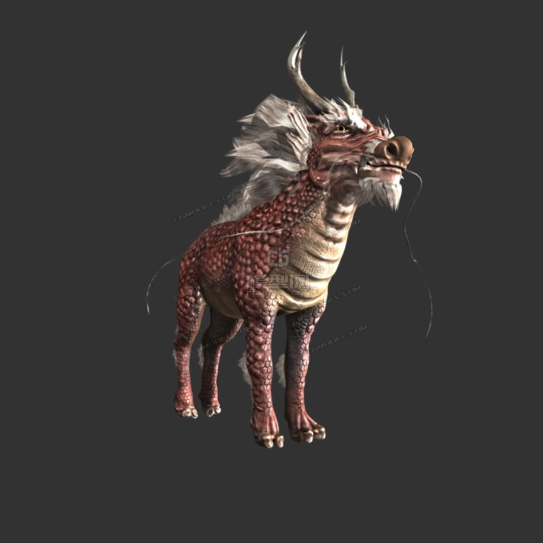 上传一个麒麟模型