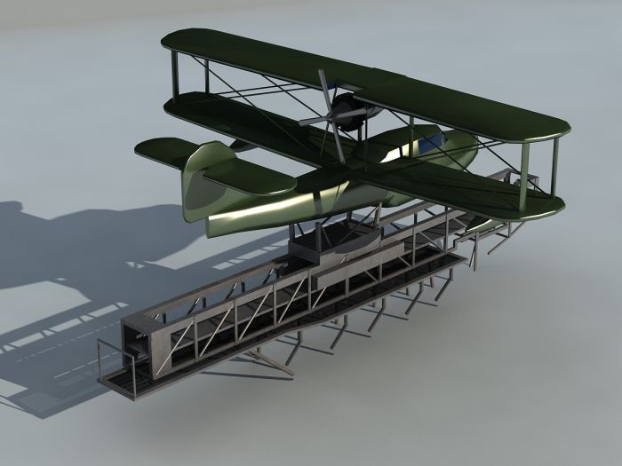 英国海军海象式水上飞机及弹射器